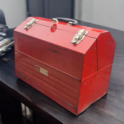 Vintage Craftsman Toolbox - Image 3